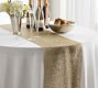 Chilewich Metallic Lace Table Runner