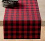 Dalton Check Yarn Dyed Cotton/Linen Table Runner