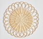 Open Weave Handwoven Rattan Charger