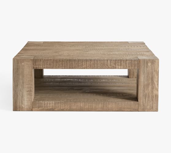 Rockport Square Reclaimed Wood Coffee Table (44")