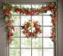 Faux Lit Mixed Berries Wreath &amp; Garland