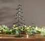Lit Faux Eucalyptus and Pine Wreath &amp; Garland
