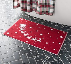 Sleigh Bell Jacquard Bath Rug
