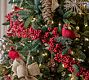 Lit Red Berry Garland