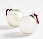 Mercury Glass Tabletop Ornaments - Set of 2