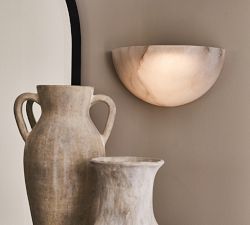 Windham Alabaster Sconce (13&quot;)