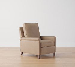 Open Box: Tyler Roll Arm Leather Manual & Power Recliner