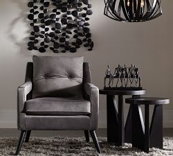 Kate Round Nesting End Table (16&quot;)
