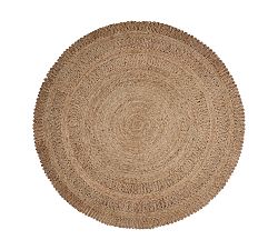Kalev Jute Round Rug