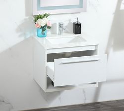Roman 24-40&quot; Single Sink Floating Vanity