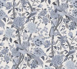 Bloom Floral Print Wallpaper