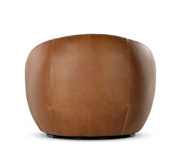 Calaveres Leather Swivel Chair
