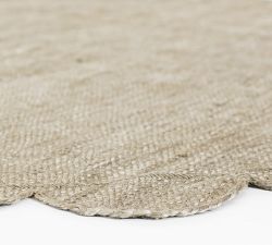 Pure Salt Parikia Handwoven Jute Round Rug