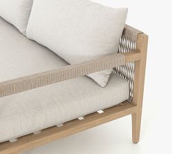 Punta Mita Teak Outdoor Sofa (63&quot;-93&quot;)