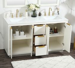 Blake 60-72&quot;Double Sink Vanity