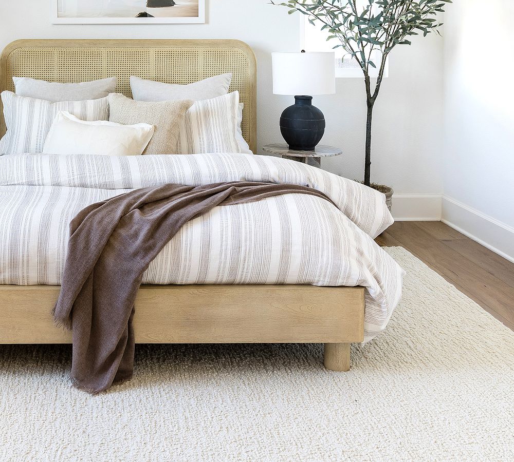 Pure Salt Lycia Handwoven Reversible Rug
