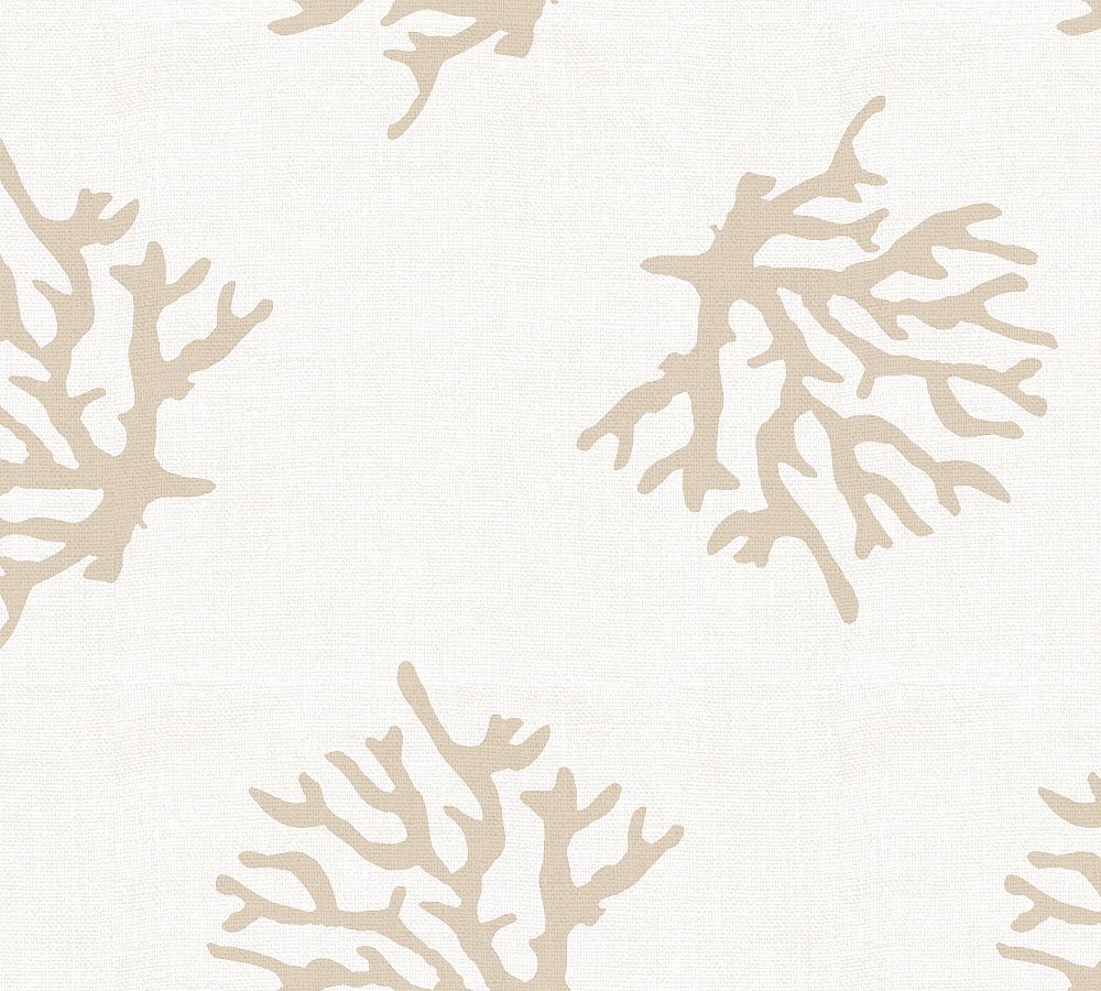 Coral Wallpaper, Sample, Neutral