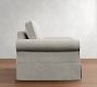 PB Comfort Roll Arm Slipcovered Swivel Chair