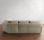 Pearce Square Arm 3-Piece L-Shaped Wedge Sectional (118&quot;&ndash;126.5&quot;)
