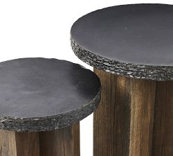 Lolan Round Nesting End Table (14&quot;-19.5&quot;)