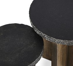 Lolan Round Nesting End Table (14&quot;-19.5&quot;)