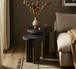 Lolan Round Nesting End Table (14&quot;-19.5&quot;)