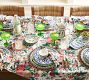 Margeaux Oversized Embroidered Cotton Table Throw