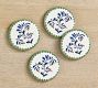 Puebla Multi Cork Coasters - Set of 4