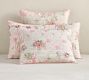 LoveShackFancy Floral Bow Patchwork Embroidered Quilted Sham