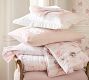 LoveShackFancy Floral Bow Patchwork Embroidered Quilt