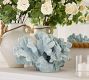 Faux Chambray Finger Coral