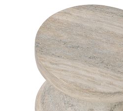 Omen Round Concrete End Table (13&quot;)