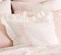 LoveShackFancy Embroidered Ruffle Pillow