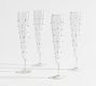 Confetti Celebration Flutes - Set of 4