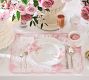 LoveShackFancy Pink Rose Dinner Plates - Set of 4