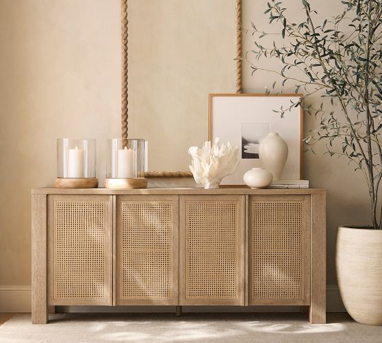 Marina Cane Buffet (72")