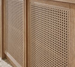 Marina Cane Tall 2-Piece Storage Shelf (36&quot;)