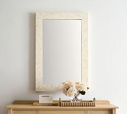Larsen Bone Rectangular Wall Mirror