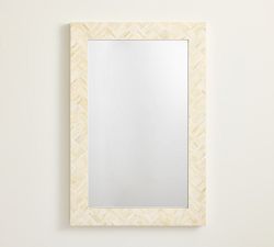 Larsen Bone Rectangular Wall Mirror