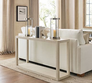 Cape Rectangular Woven Console Table (54&quot;)