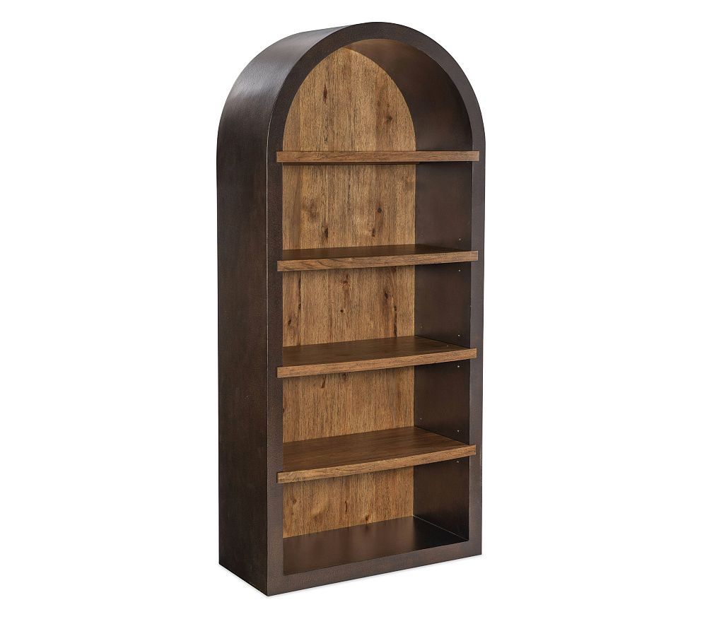 Dover Arched Bookcase 38" - Stylish Storage Solution