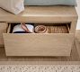 Newport Entryway Wall Shelf &amp; Storage Bench Set (56&quot;)