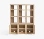 Newport Shelf with Cabinet (64.5&quot;-86&quot;)