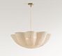 Marion Woven Scalloped Pendant (34&quot;)