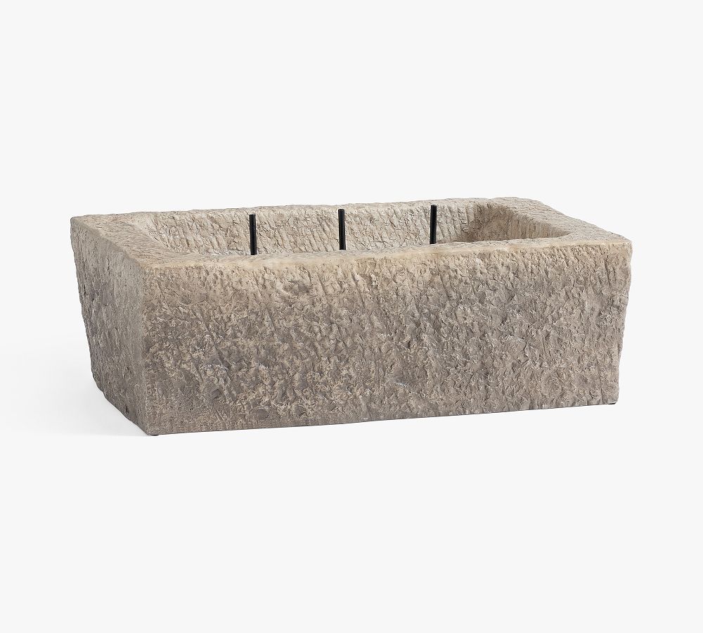 Limestone Fiberstone Fountain