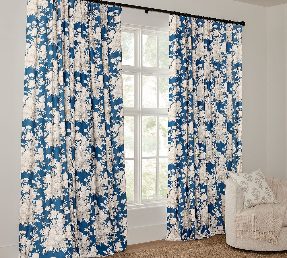 Bethany Floral Blackout Curtain