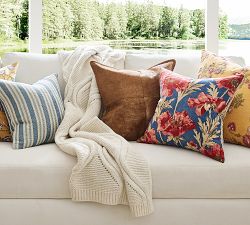 Bay Yarn-Dyed Striped Pillow