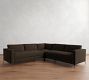Jake Leather 3-Piece L-Shaped Sectional (108&quot;&ndash;111&quot;)