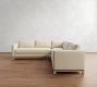Jake Seadrift Wood Base 3-Piece L-Shaped Sectional (110&quot;)