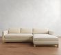 Jake Seadrift Wood Base Chaise Sectional (110&quot;&ndash;120&quot;)